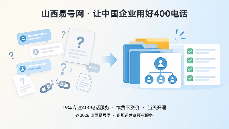 对比式扁平插画，左侧资料散落，右侧归档有序