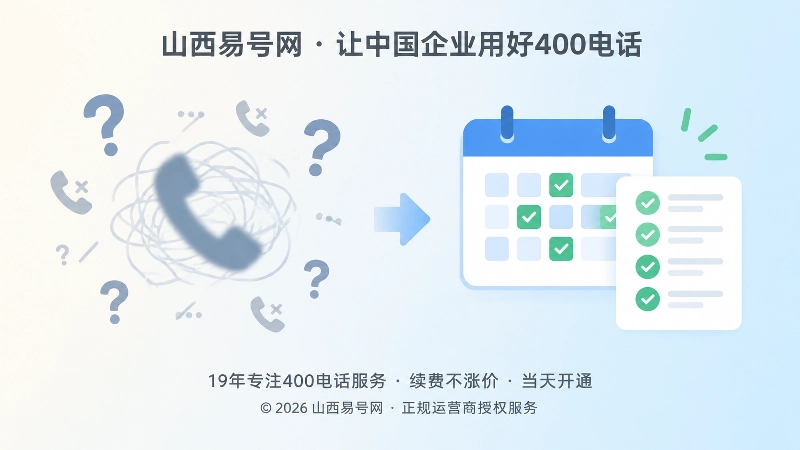 内部排班与公开服务时间不一致的对比图