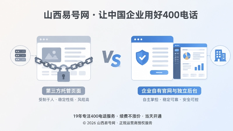 第三方信源托管与企业自有信源对比插画